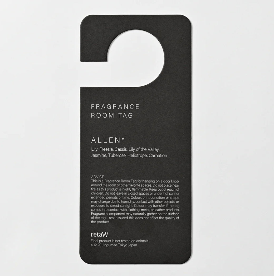 Room Tag ALLEN*