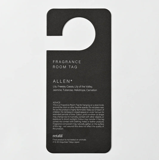 Room Tag ALLEN*