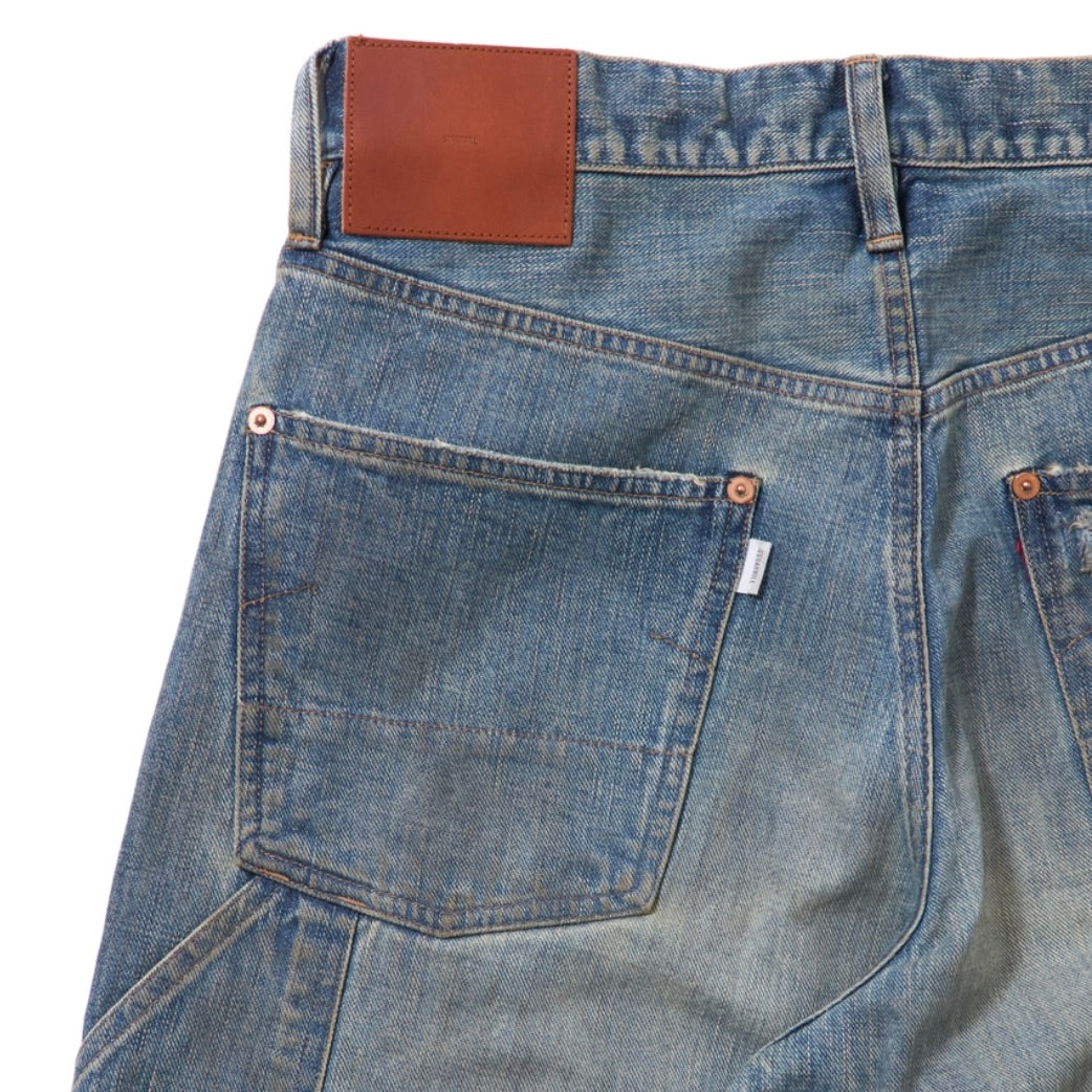DESTRESSED MODERN DENIM PAINTER