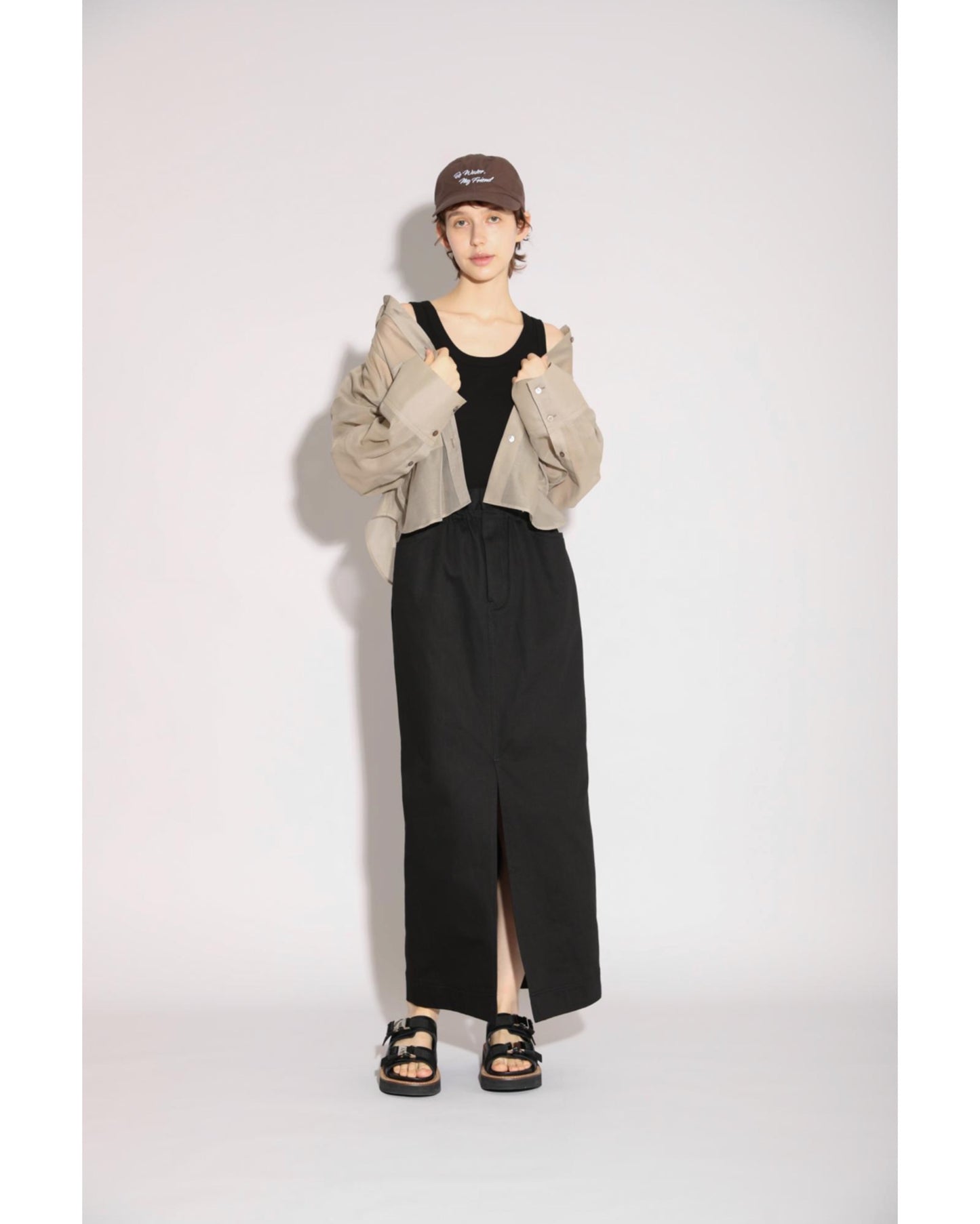 PREMIUM SILK COTTON CROPPED SHIRT