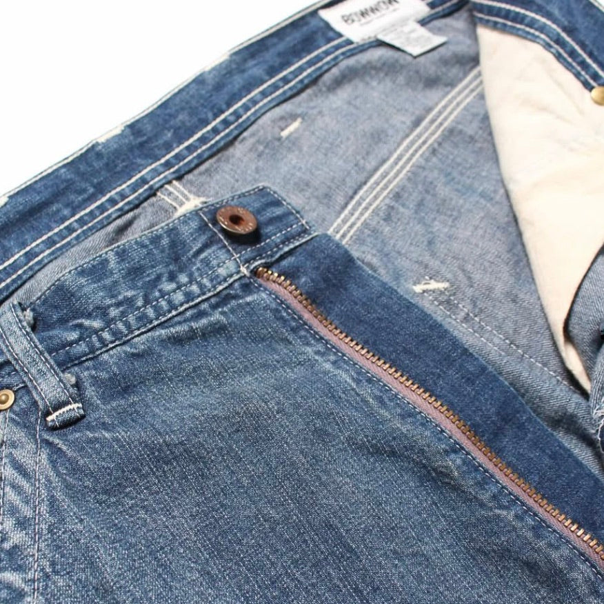HERITAGE DENIM PAINTER PANTS AGED