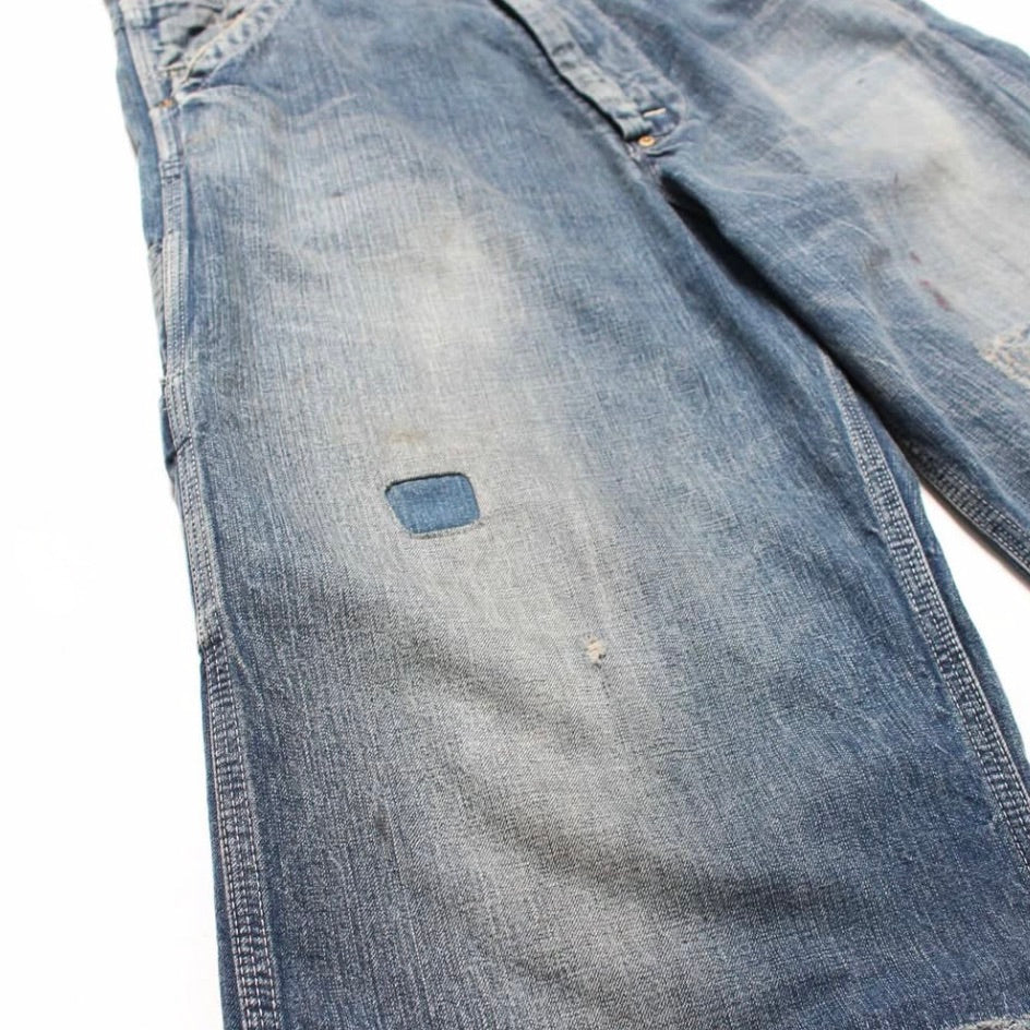 HERITAGE DENIM PAINTER PANTS AGED