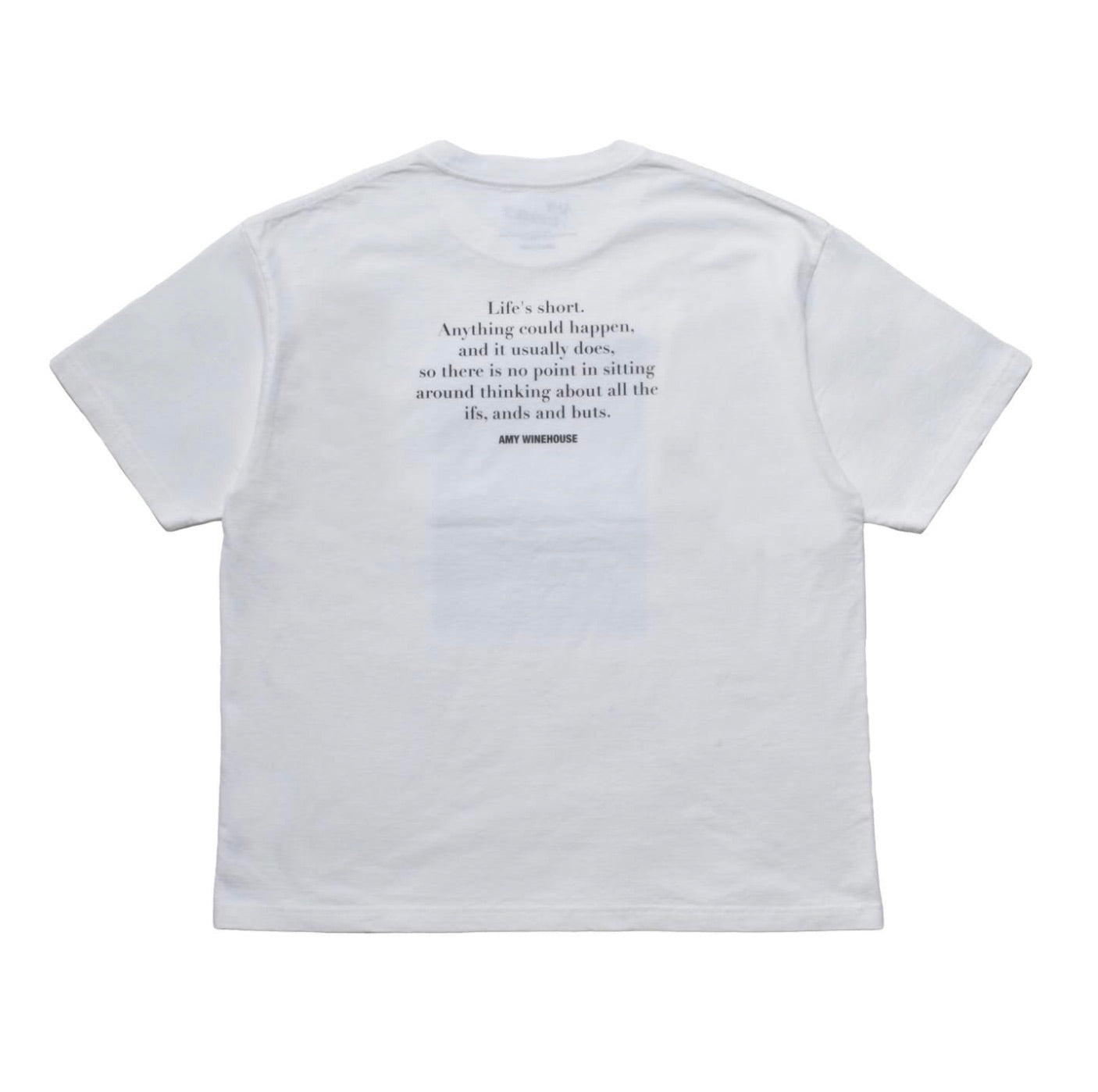 Amy Winehouse "Sitting On A Chair" Photo S/S Tee
