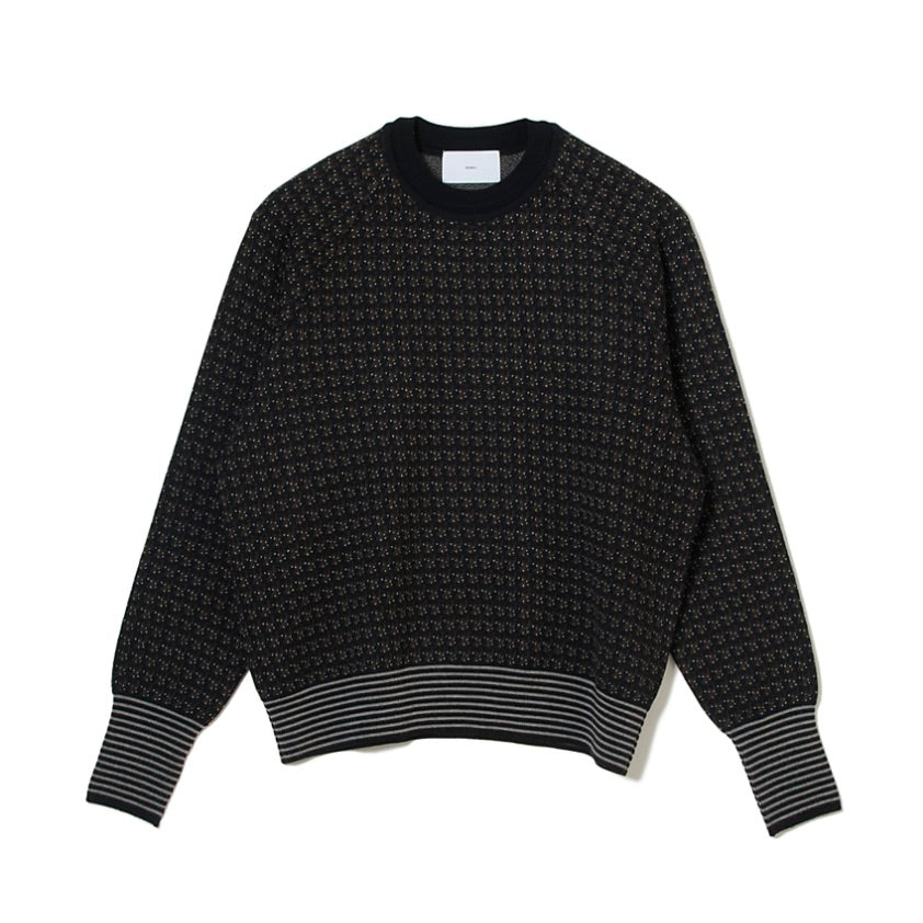 JACQUARD KNIT PULLOVER