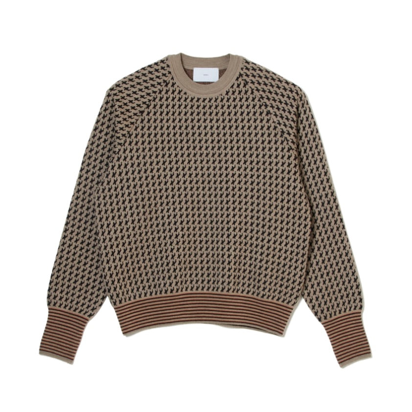 JACQUARD KNIT PULLOVER