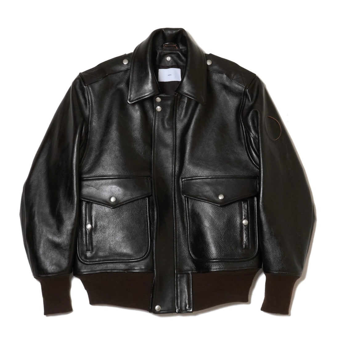 SHRINK LEATHER G-1 JACKET