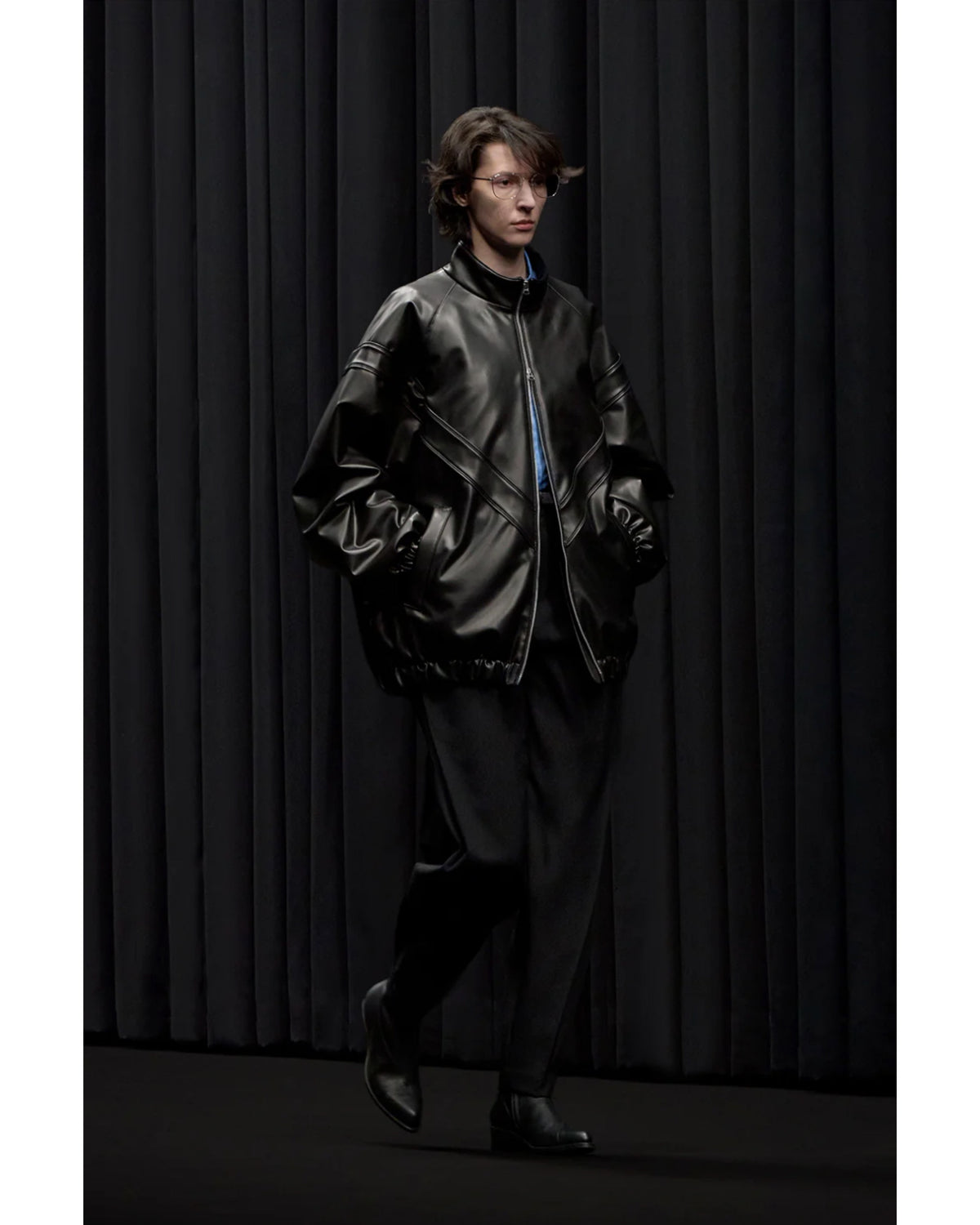FAUX LEATHER JACKET 17587