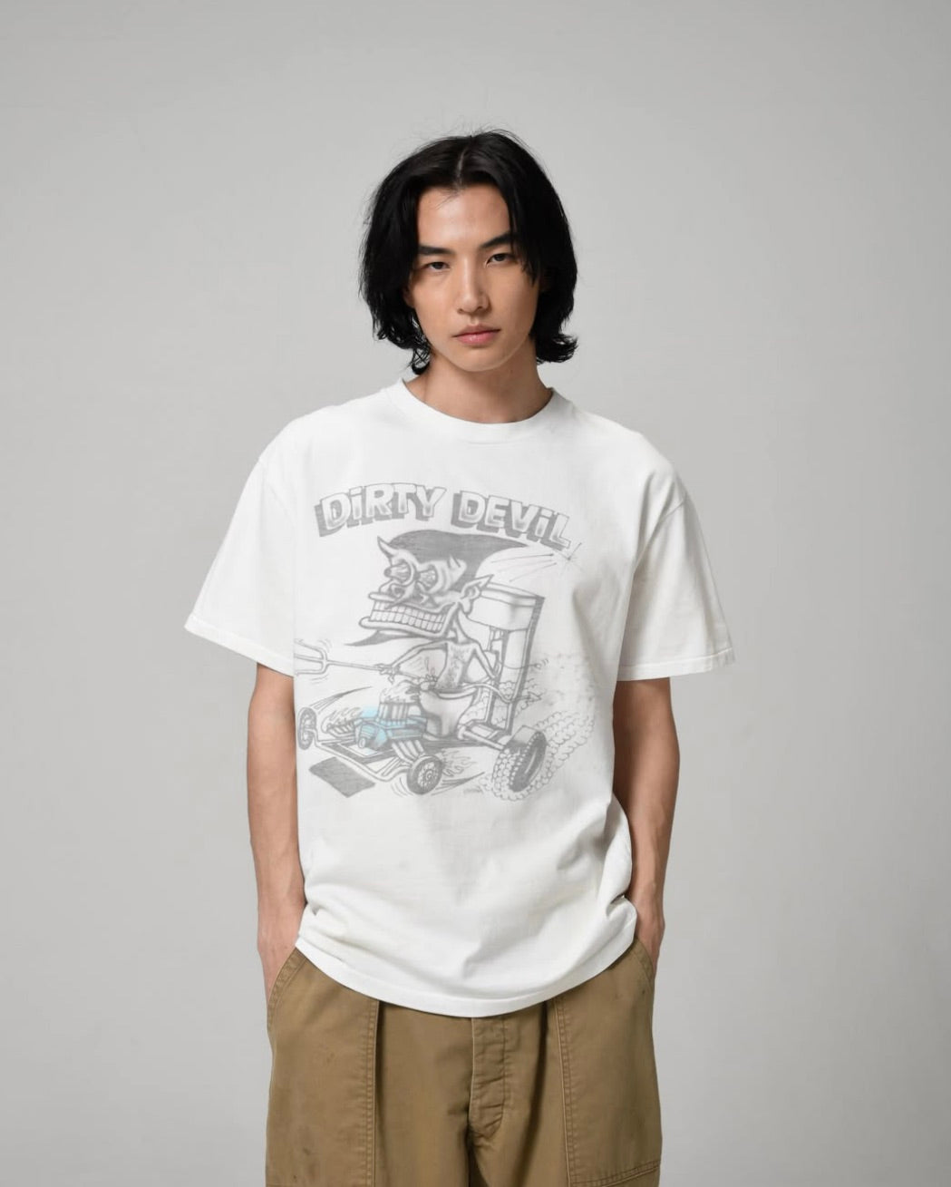 SKETCH DEVIL OVER MOON TEE