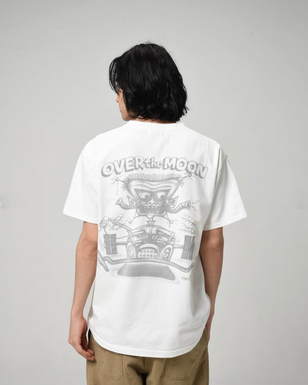 SKETCH DEVIL OVER MOON TEE
