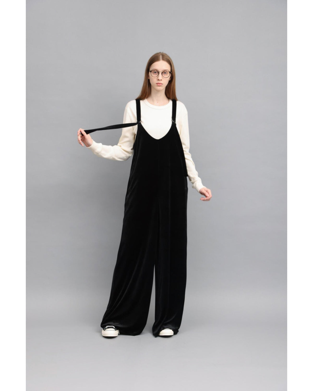 TRIACE VELOUR SALOPETTE