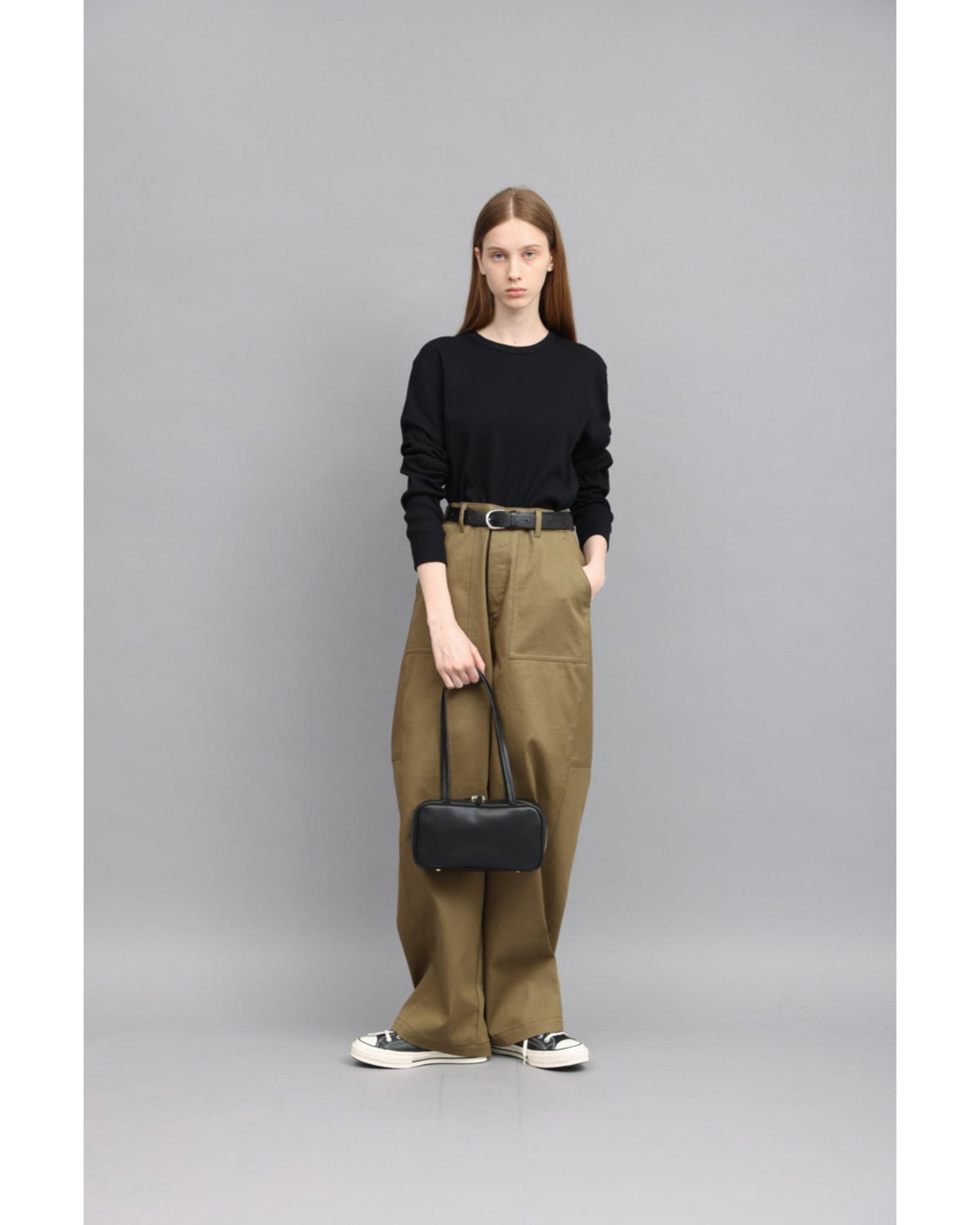 COTTON WOOL RIB TOP