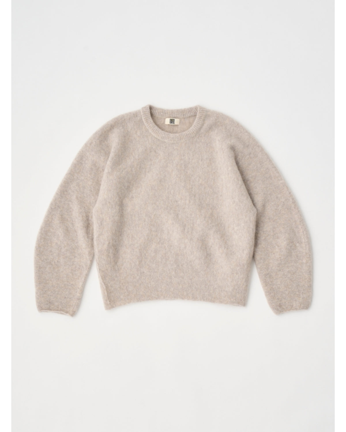 stretch superkid mohair crew-neck P/O