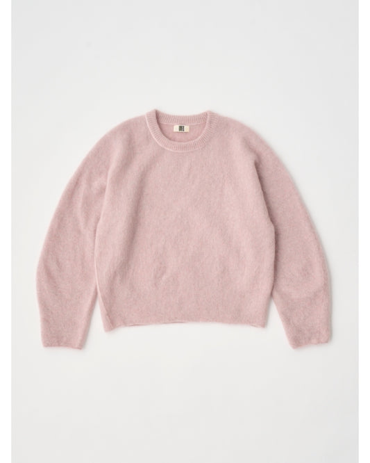 stretch superkid mohair crew-neck P/O