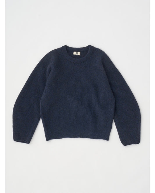 stretch superkid mohair crew-neck P/O