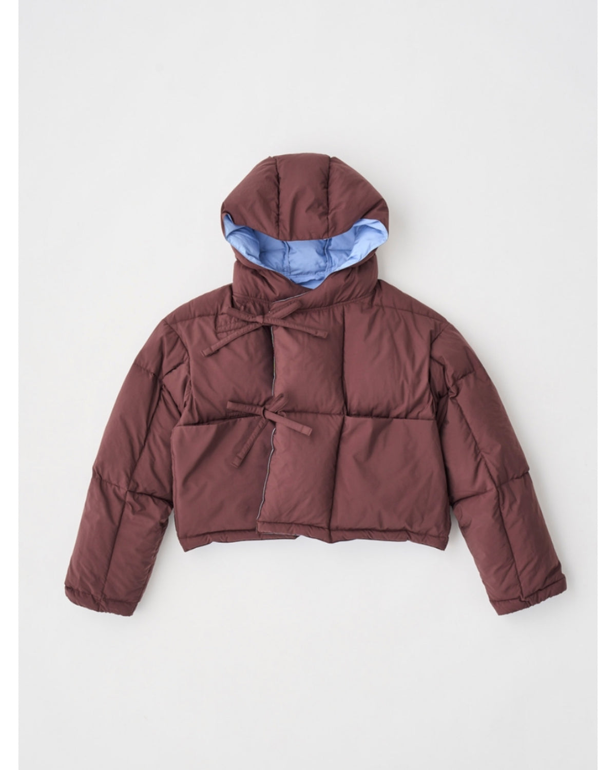 reversible cropped down jacket