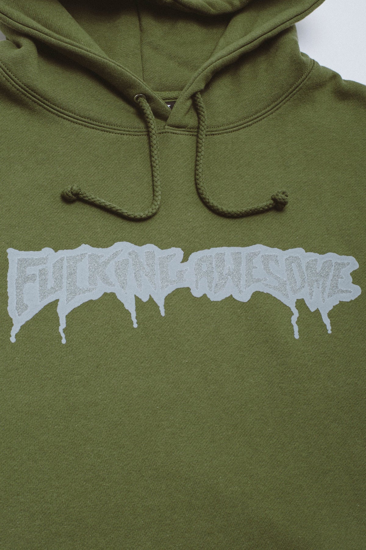 Reflective Drip Logo Hoodie