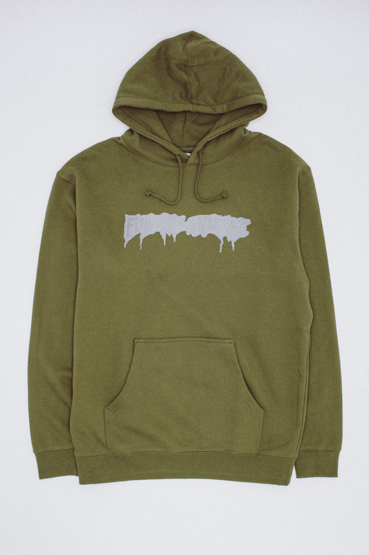 Reflective Drip Logo Hoodie