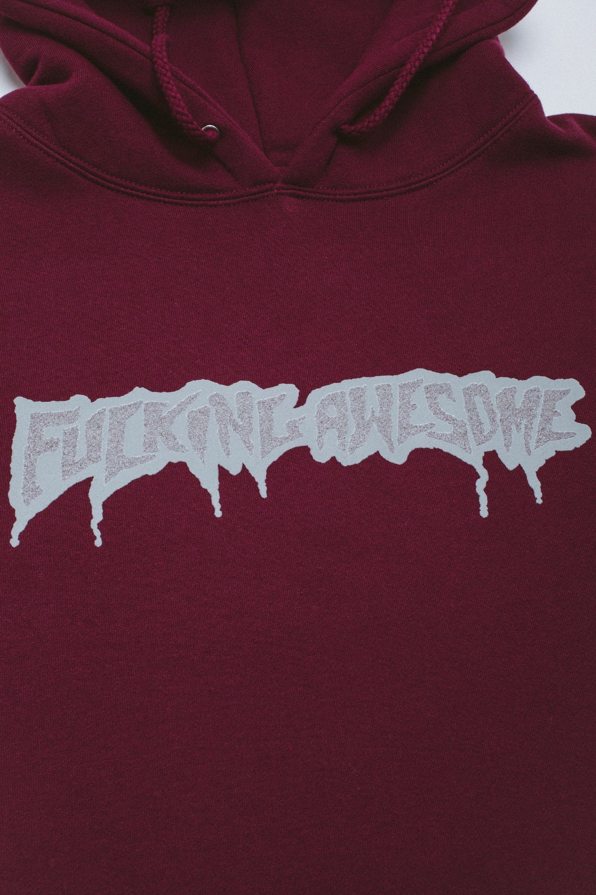 Reflective Drip Logo Hoodie