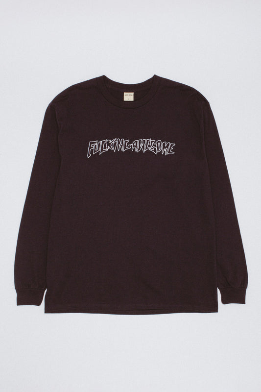 Fineline Glow in the Dark Stamp Logo Longsleeve