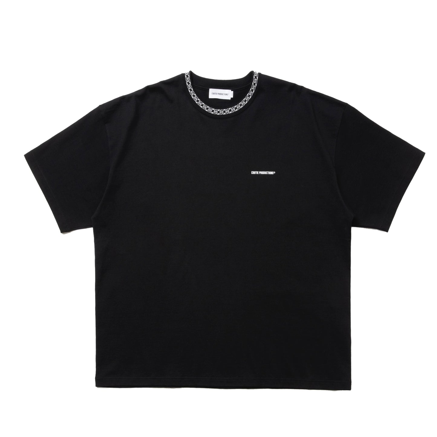 Jacquard Neck S/S Tee
