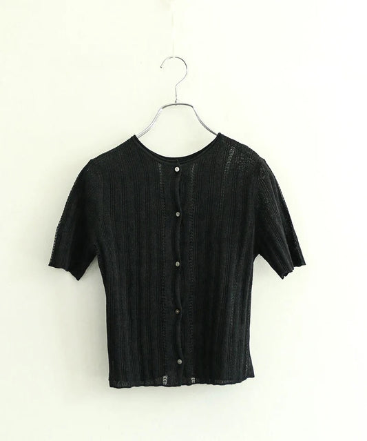 paper rib knit 2way top