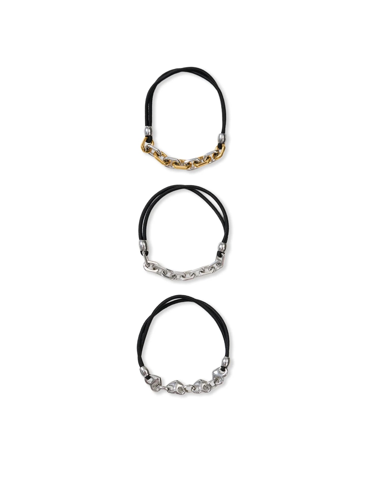 Heart Link Hair Tie - 3 Piece Set