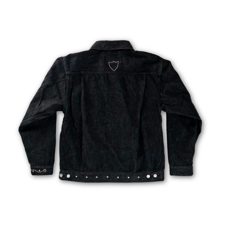 Type 2 On Studs by Zip Stevenson HTC (One Wash) 2102BKSS-HTC