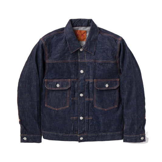 2102W Type2 Denim Jacket 13.7oz (One Wash)
