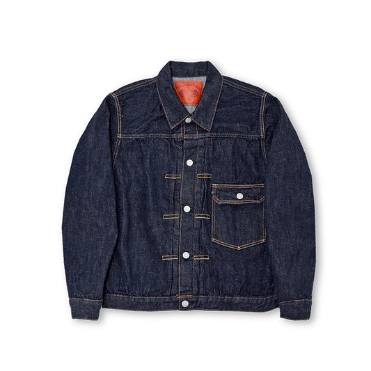 2107SSW Type 1 Denim Jacket 11.5oz (Super Smooth) (One Wash)