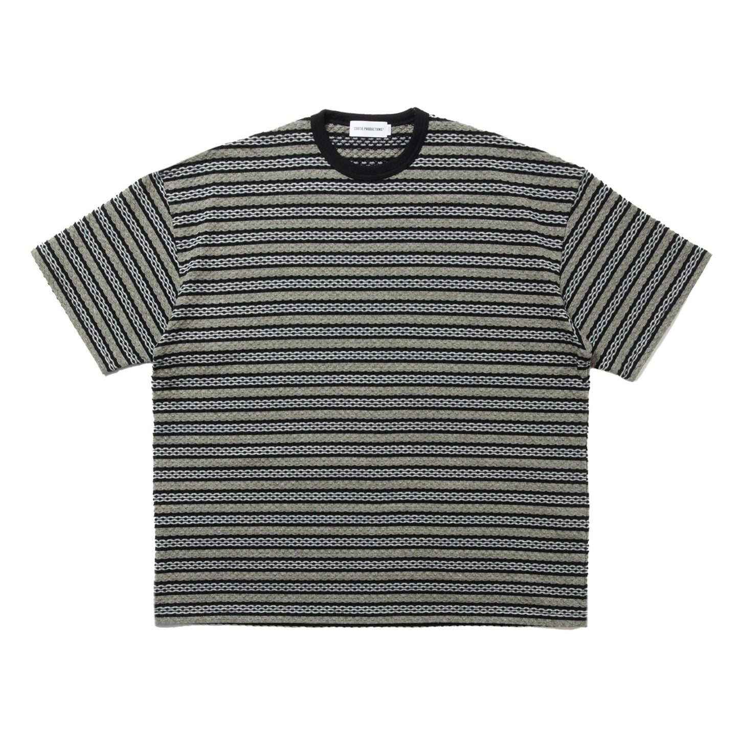 Jacquard Border S/S Tee