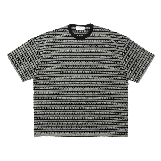 Jacquard Border S/S Tee