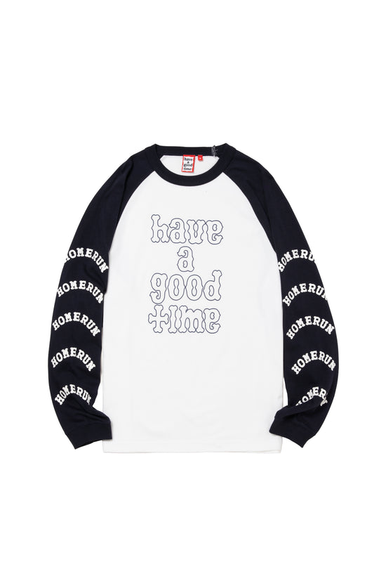 PLAYBALL LOGO RAGLAN L/S TEE