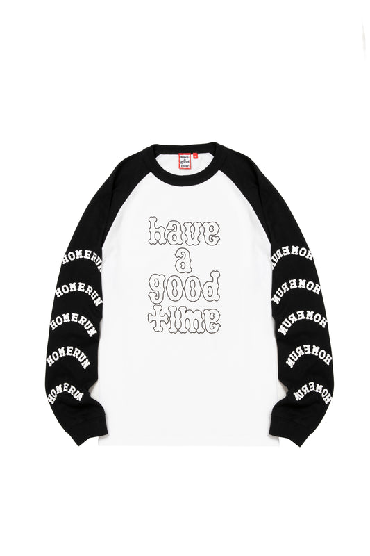 PLAYBALL LOGO RAGLAN L/S TEE