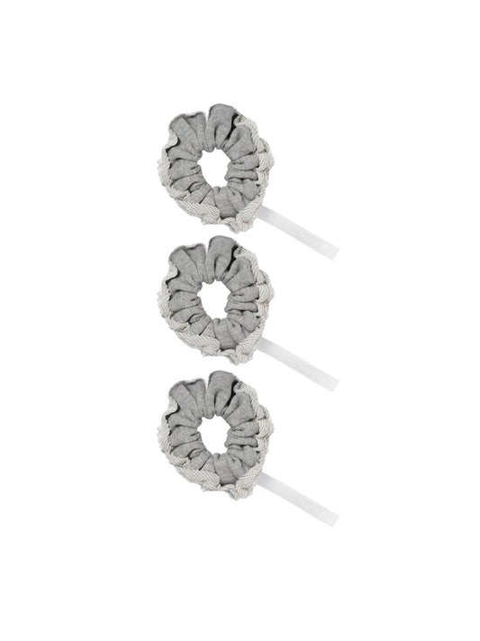 Sweat Fabric Scrunchie - Small (3Piece Set)