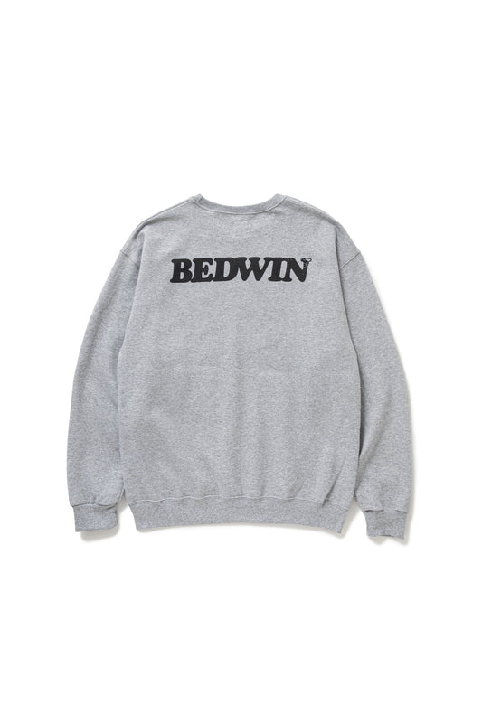 L/S PRINTED C-NECK SWEAT "TRUMAN"