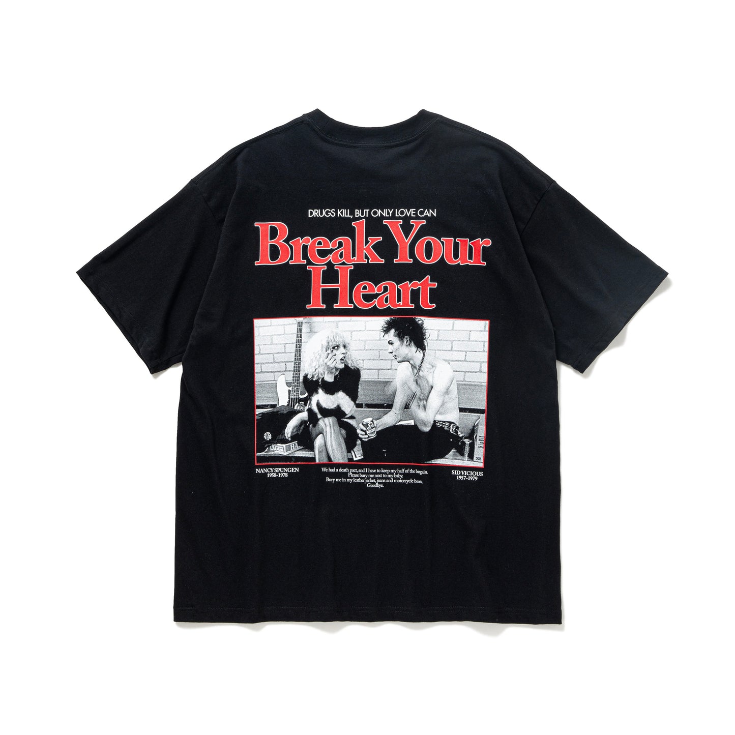 S/S PRINTED TEE "A.COX"