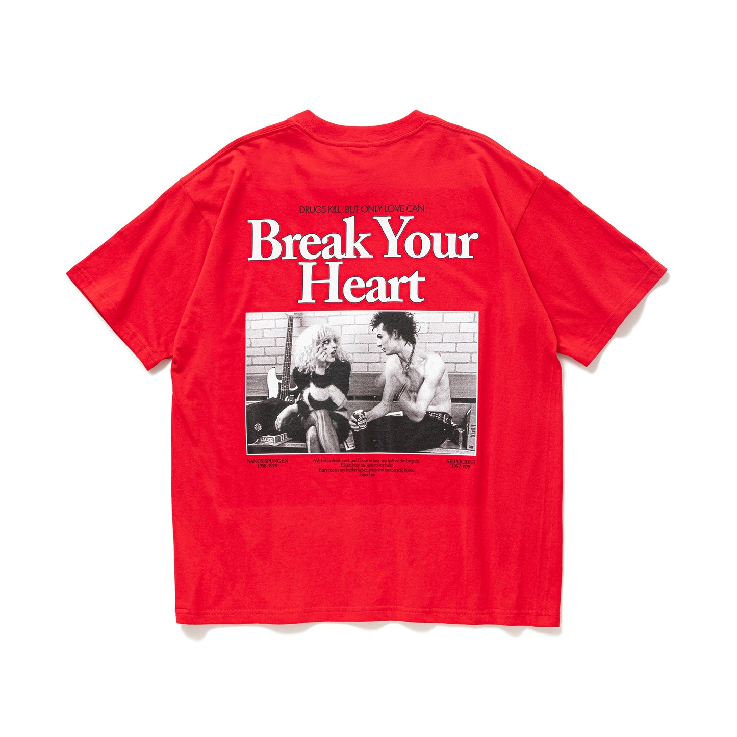 S/S PRINTED TEE "A.COX"