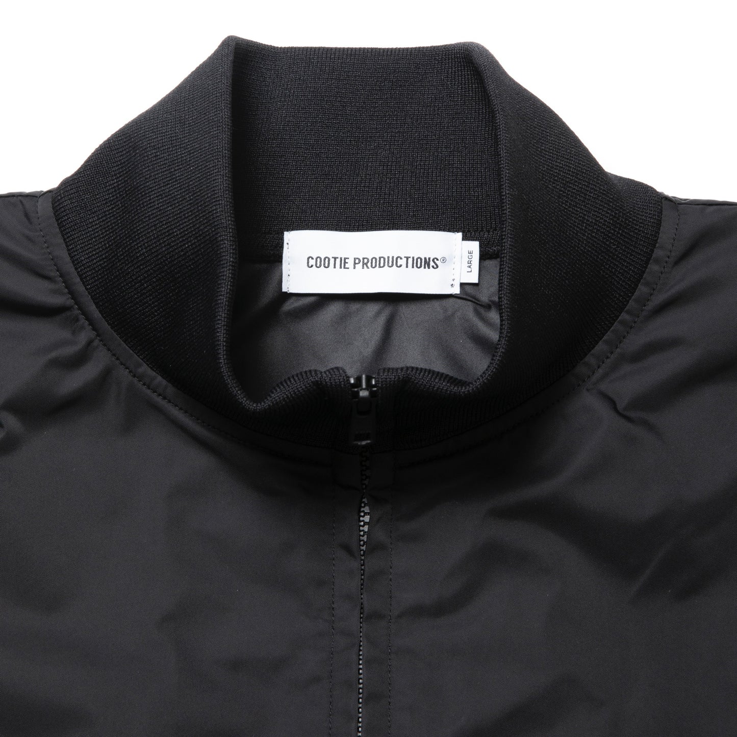 Memory Polyester Twill Half Zip Top