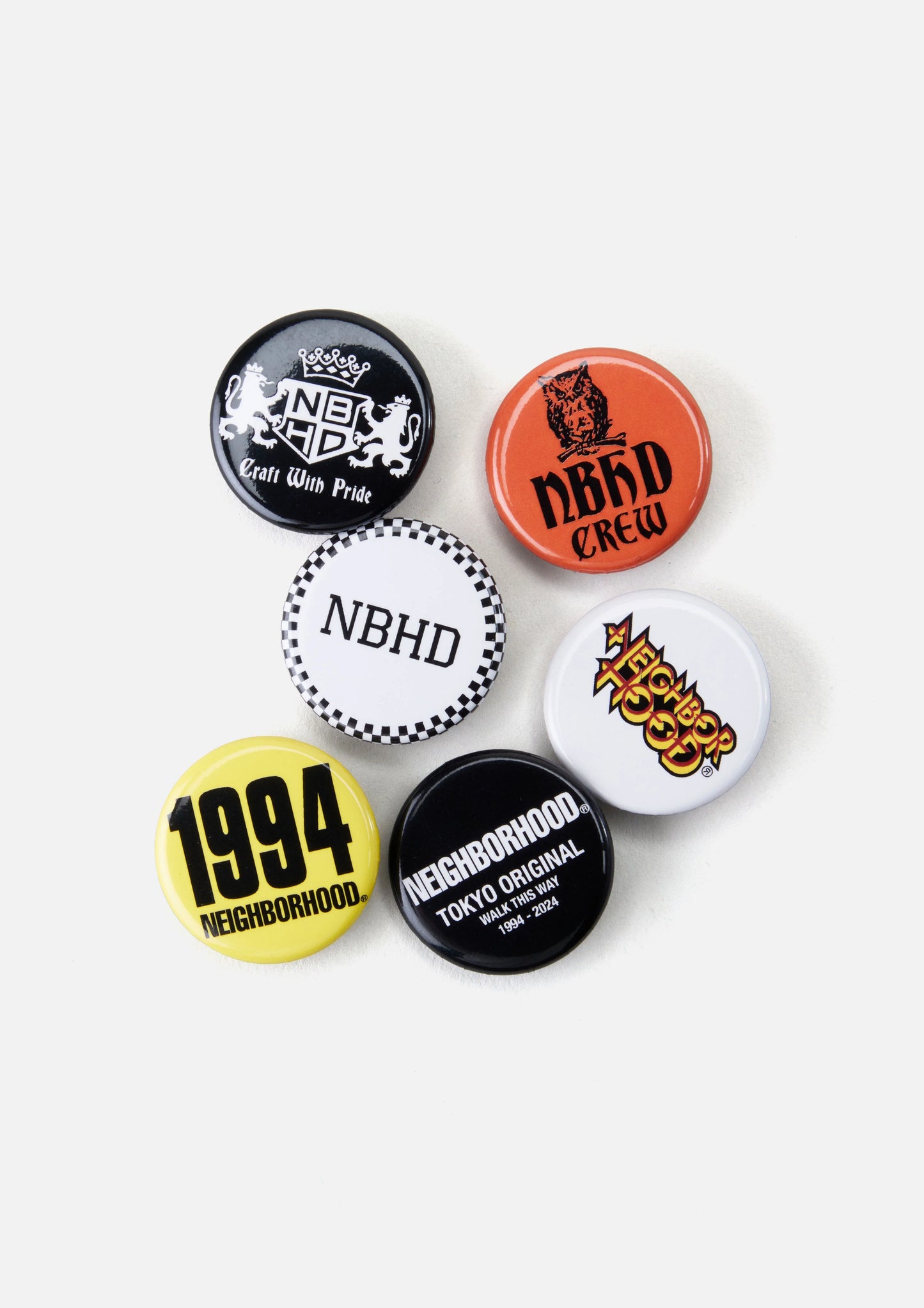 PIN BUTTON SET