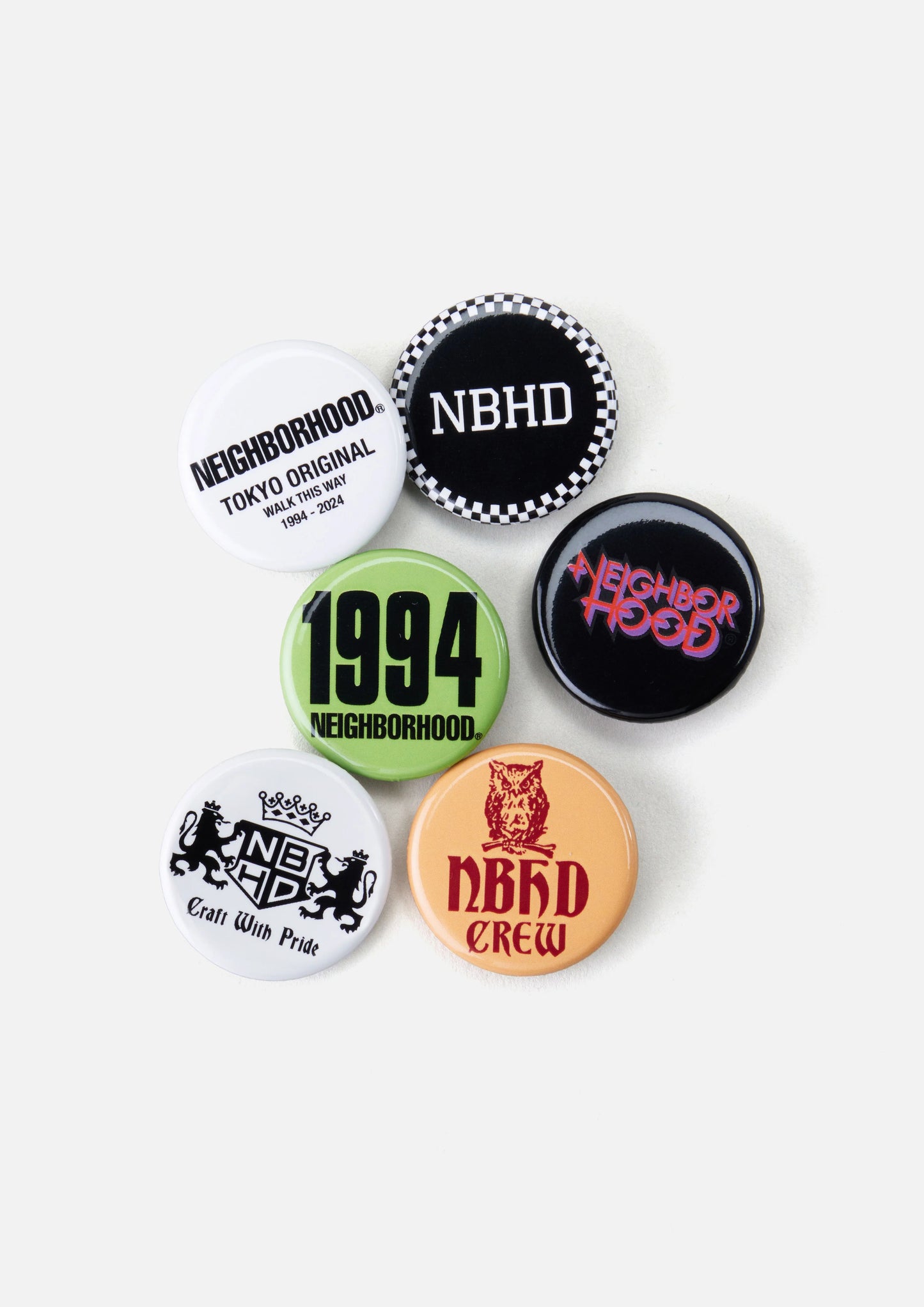 PIN BUTTON SET