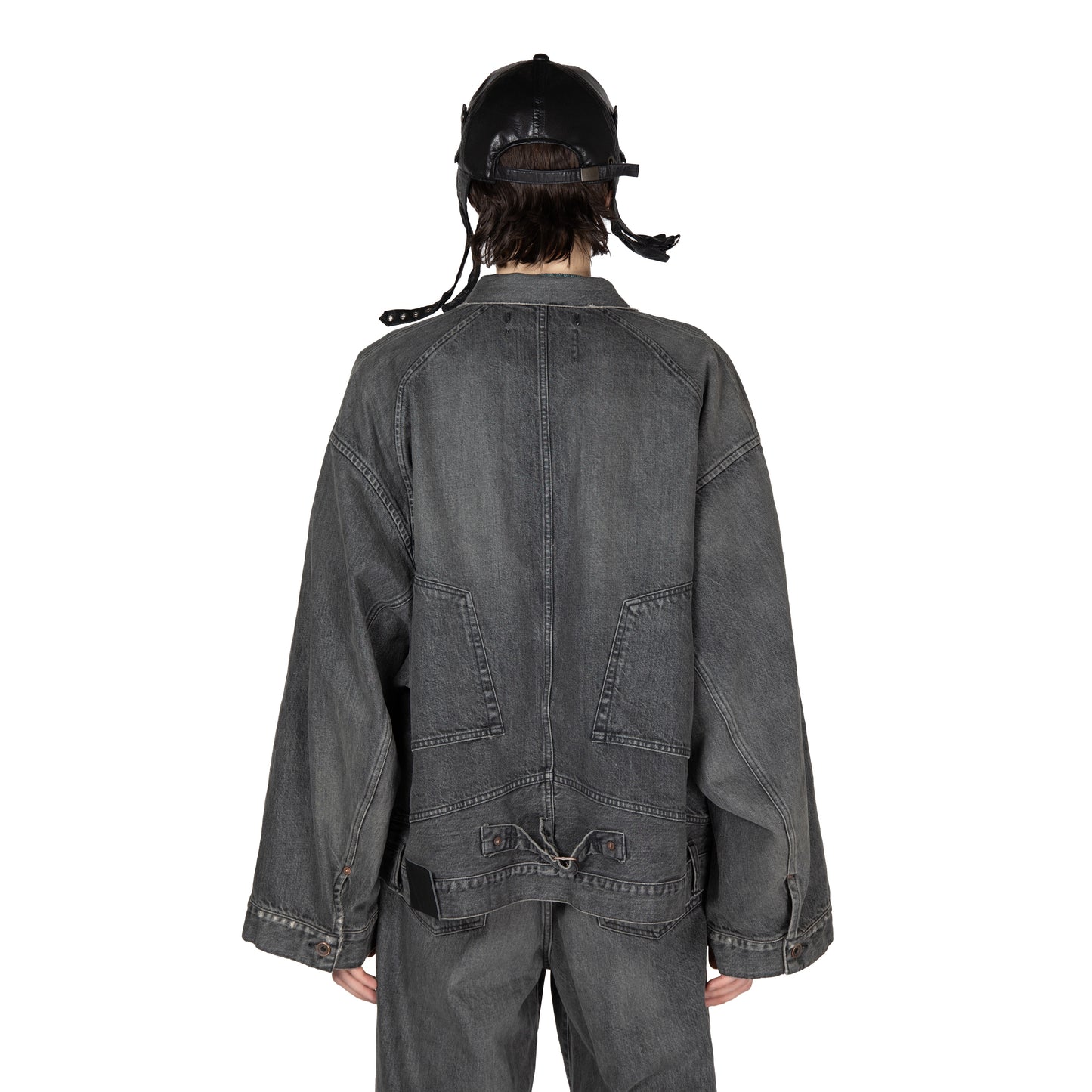 "Inception" Vintage Washed Denim Jacket