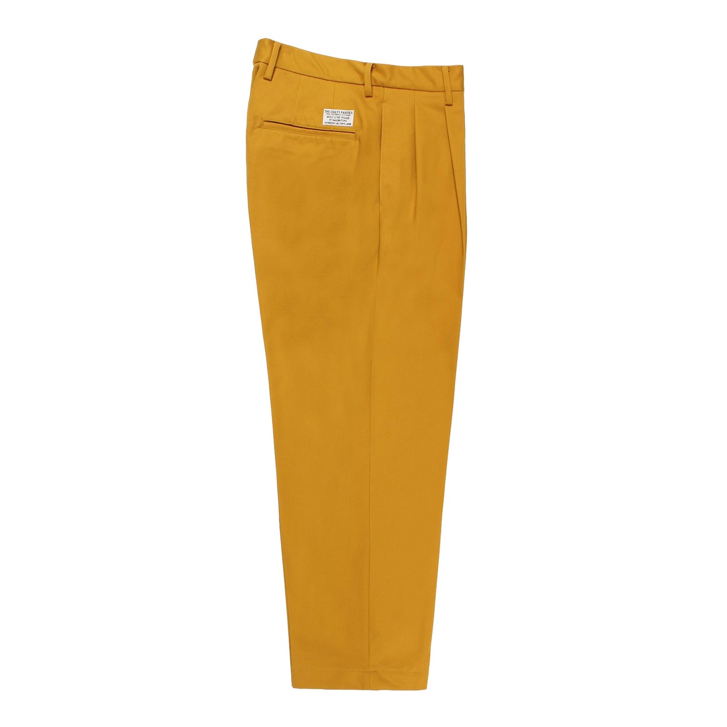 DOUBLE PLEATED CHINO TROUSERS ( TYPE-1 )
