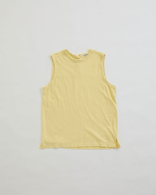 HIGH TWIST COTTON SLEEVELESS TOP