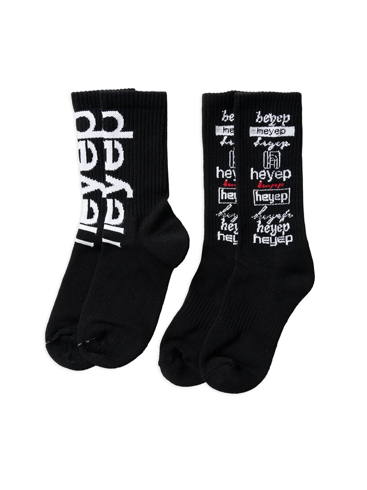 Mixed Logo Socks - 2 Piece Set