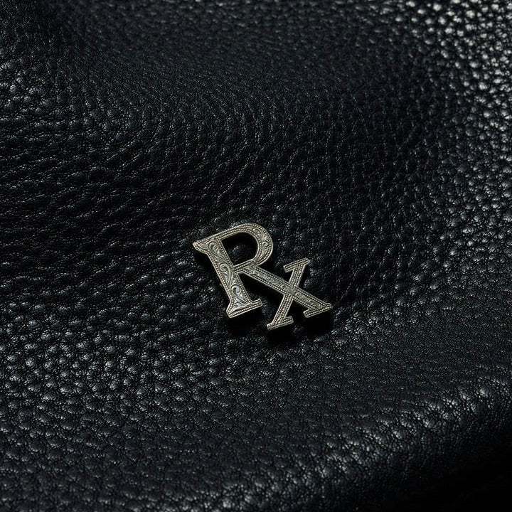 Leather Drawstring Bag