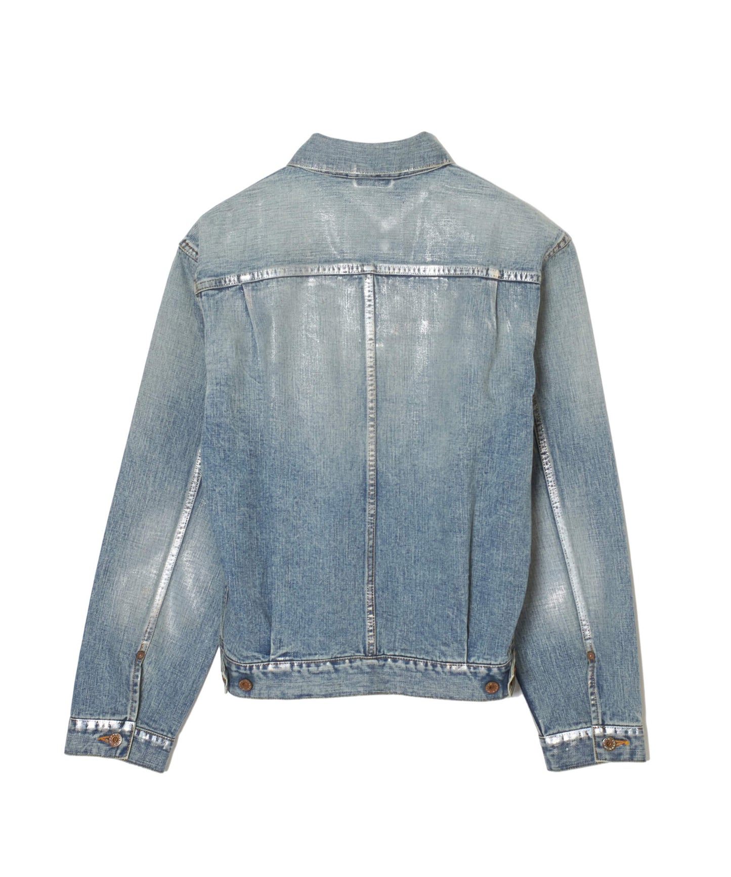 FOILED DENIM JACKET