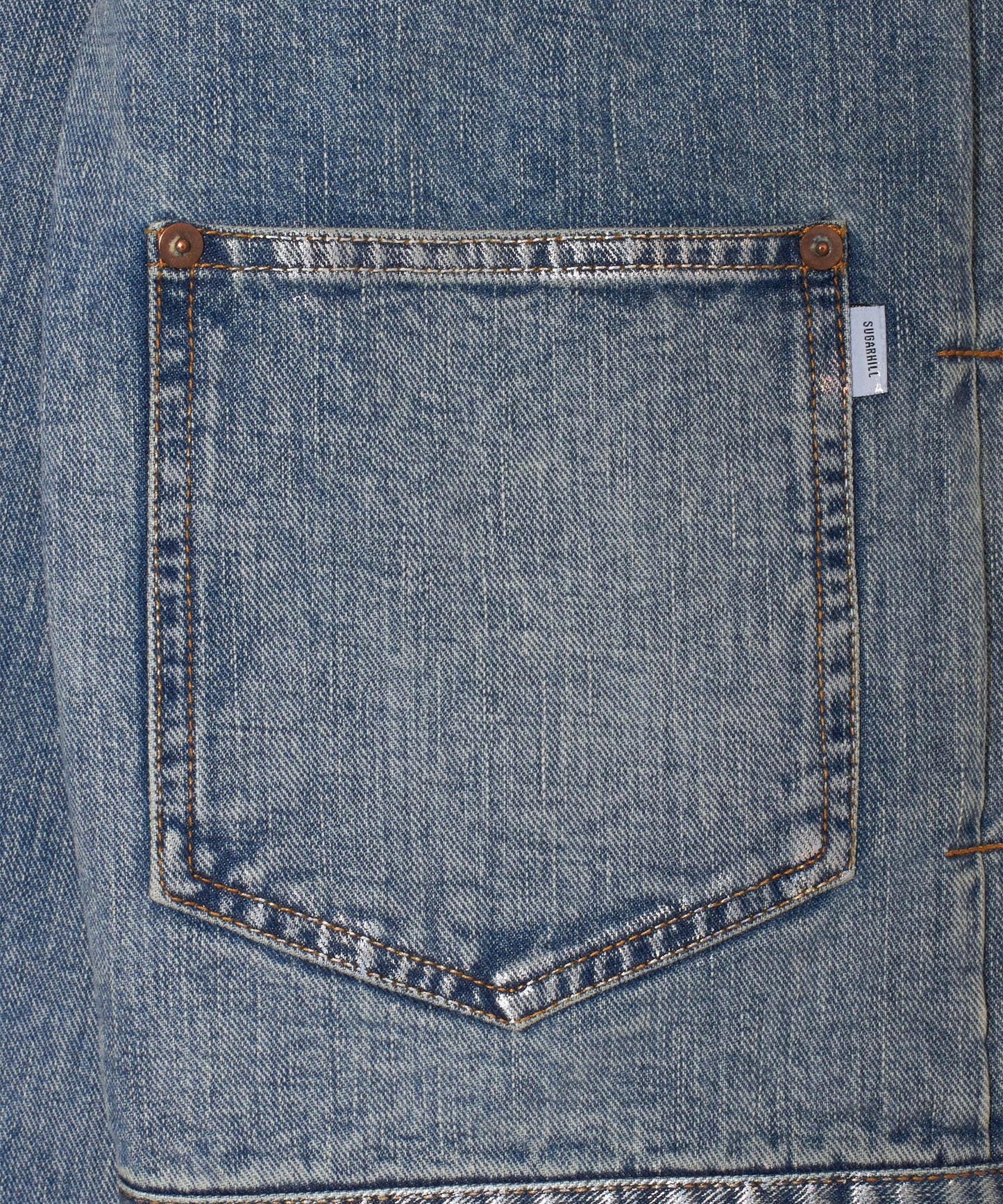 FOILED DENIM JACKET