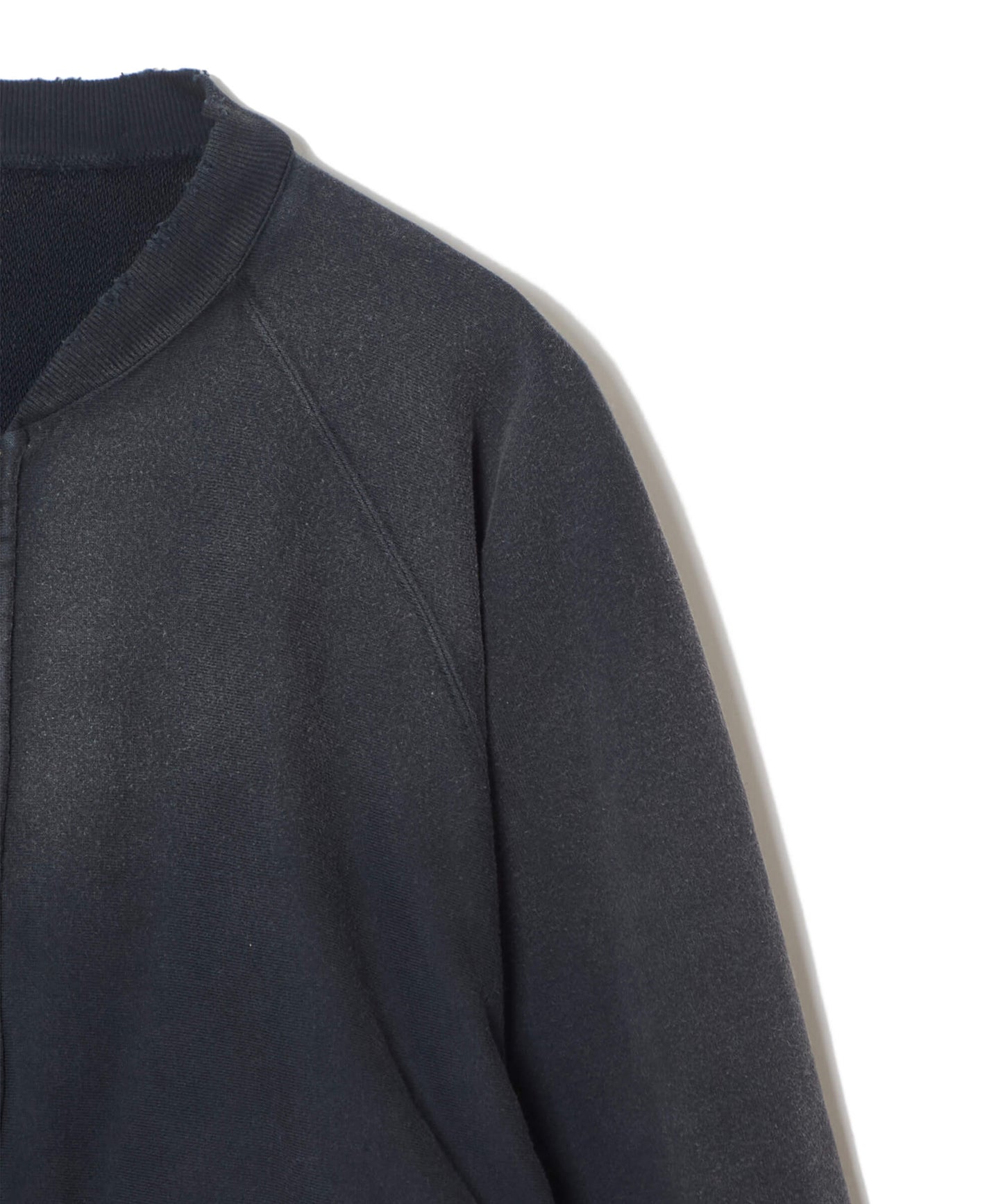 AGED ZIP-UP SWEAT SHIRT