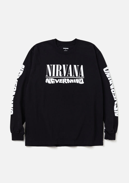 NH X NIRVANA. TEE LS