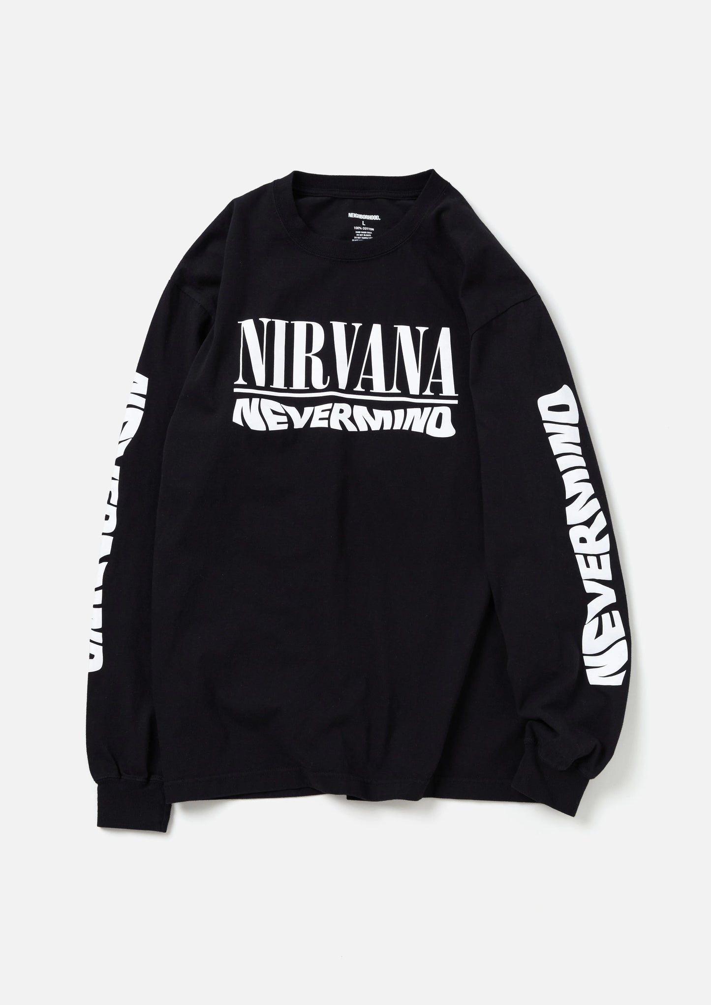 NH X NIRVANA. TEE LS